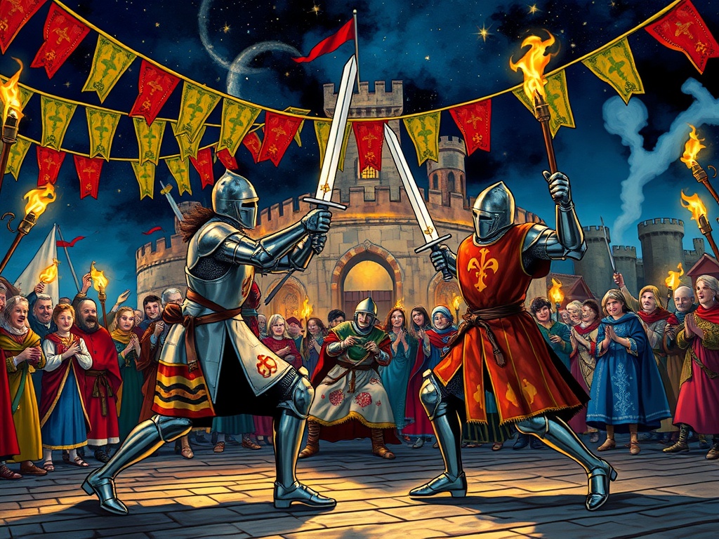 Orta Çağ’da Eğlence ve Festivaller – İnsanlar Nasıl Eğleniyordu? 3 Kılıçlar ve Danslar: Orta Çağ'da Şövalyelerin Eğlence Dünyası