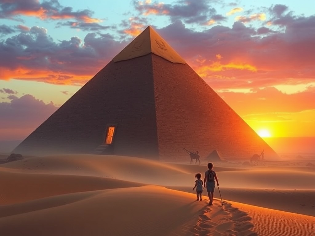 Mısır Piramitlerinin Gizli Kapıları: Nereye Açılıyor?