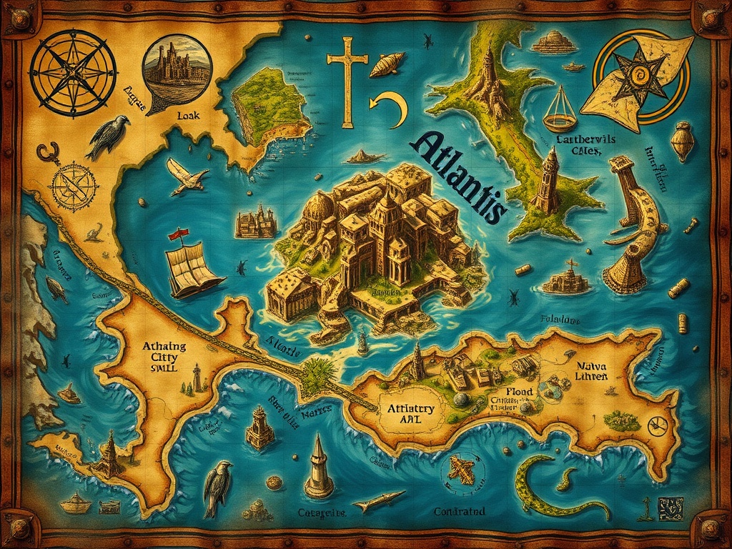 Tarihi Baştan Yazacak Keşif: Atlantis Gerçekten Var mıydı? 2 Platon'un Gizemli Haritası: Atlantis'i Bulmak İçin Hangi İpuçlarını Bıraktı?