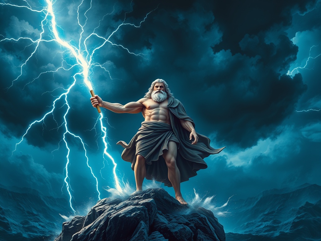 Zeus’un En Güçlü Silahı Neydi? Yunan Mitolojisindeki 5 Büyük Sır 1 Zeus’un Korkunç Gücü: Sadece Bir Yıldırım Mı?