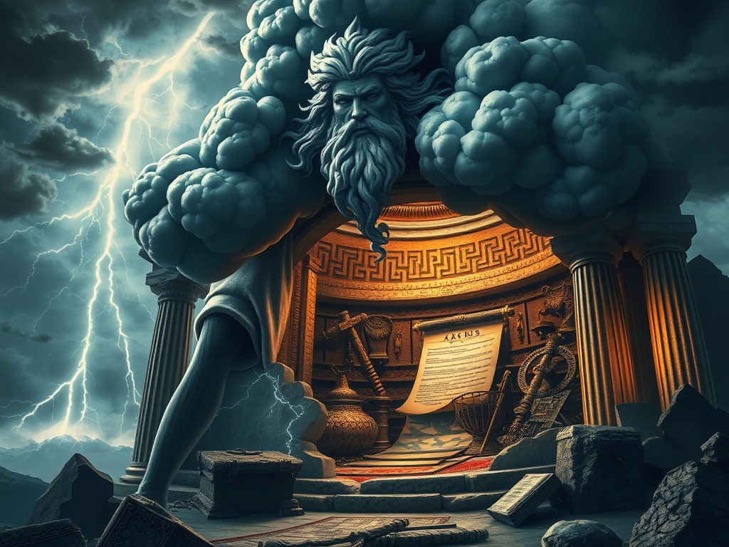 Zeus’un En Güçlü Silahı Neydi? Yunan Mitolojisindeki 5 Büyük Sır 2 Yunan Mitolojisinin Gizemleri: Zeus'un Sakladığı Sırlar